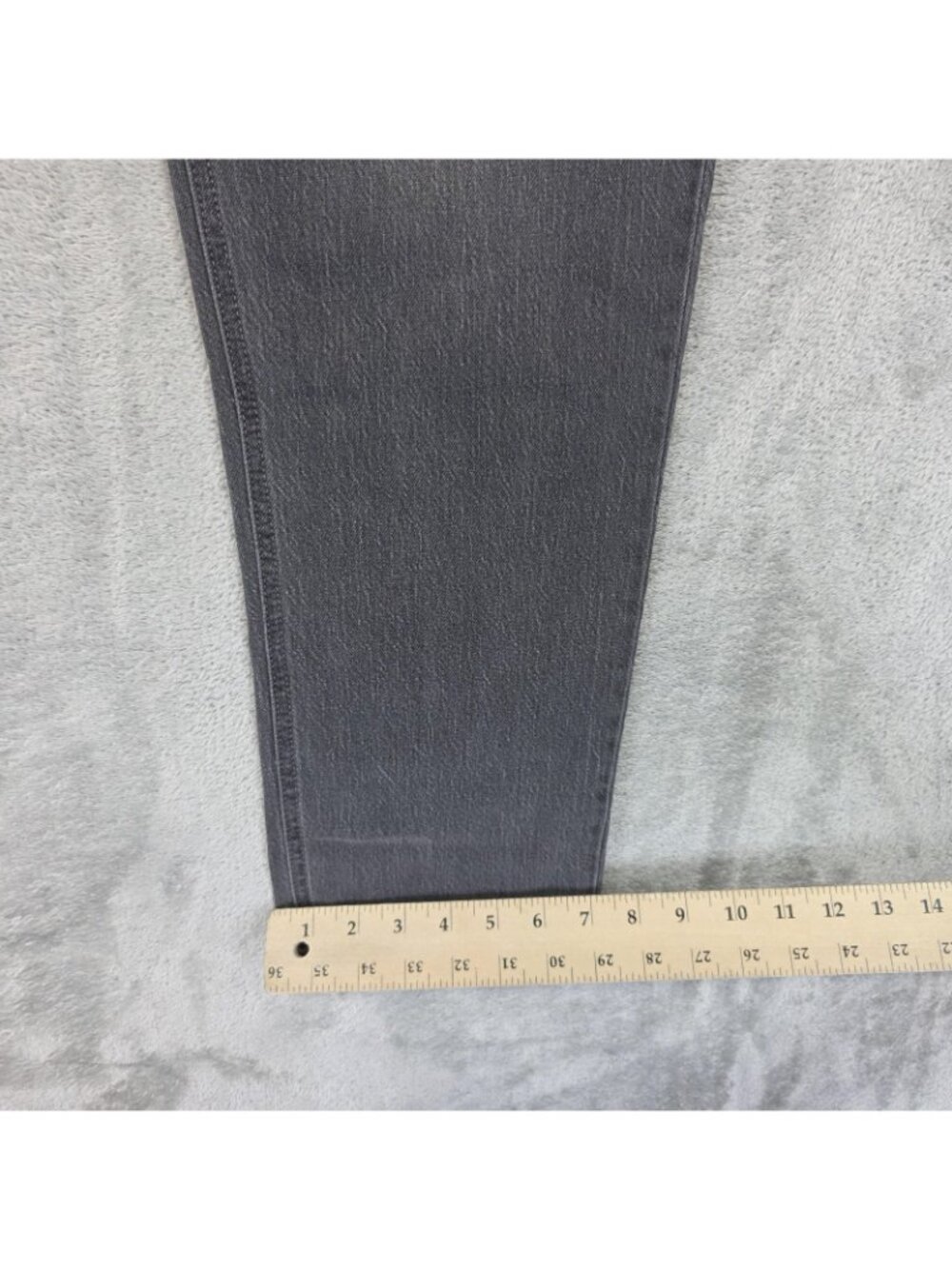 Old Navy Mid Rise Wow Boyfriend Jeans Womens 6 Charcoal Wash Stretch Denim - Picture 14 of 14